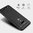 Flexi Slim Carbon Fibre Case for HTC U12+ (Brushed Black)